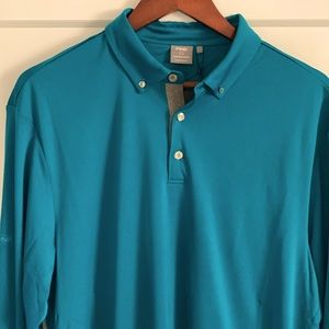 Ping sensor cool long sleeve shirt, Size men’s large,Color teal.